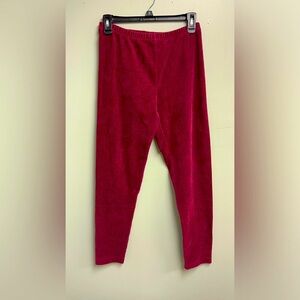Burgundy Leggings